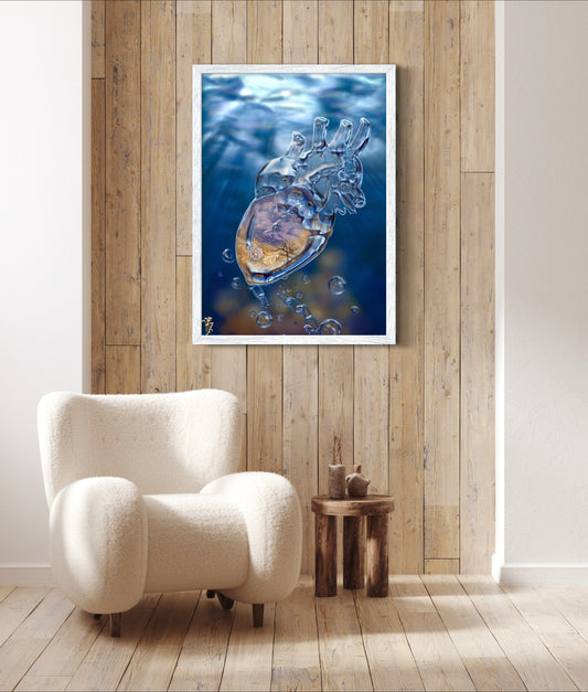 Drought - Rare Limited Edition Art A1 Cotton Paper Print With Frame