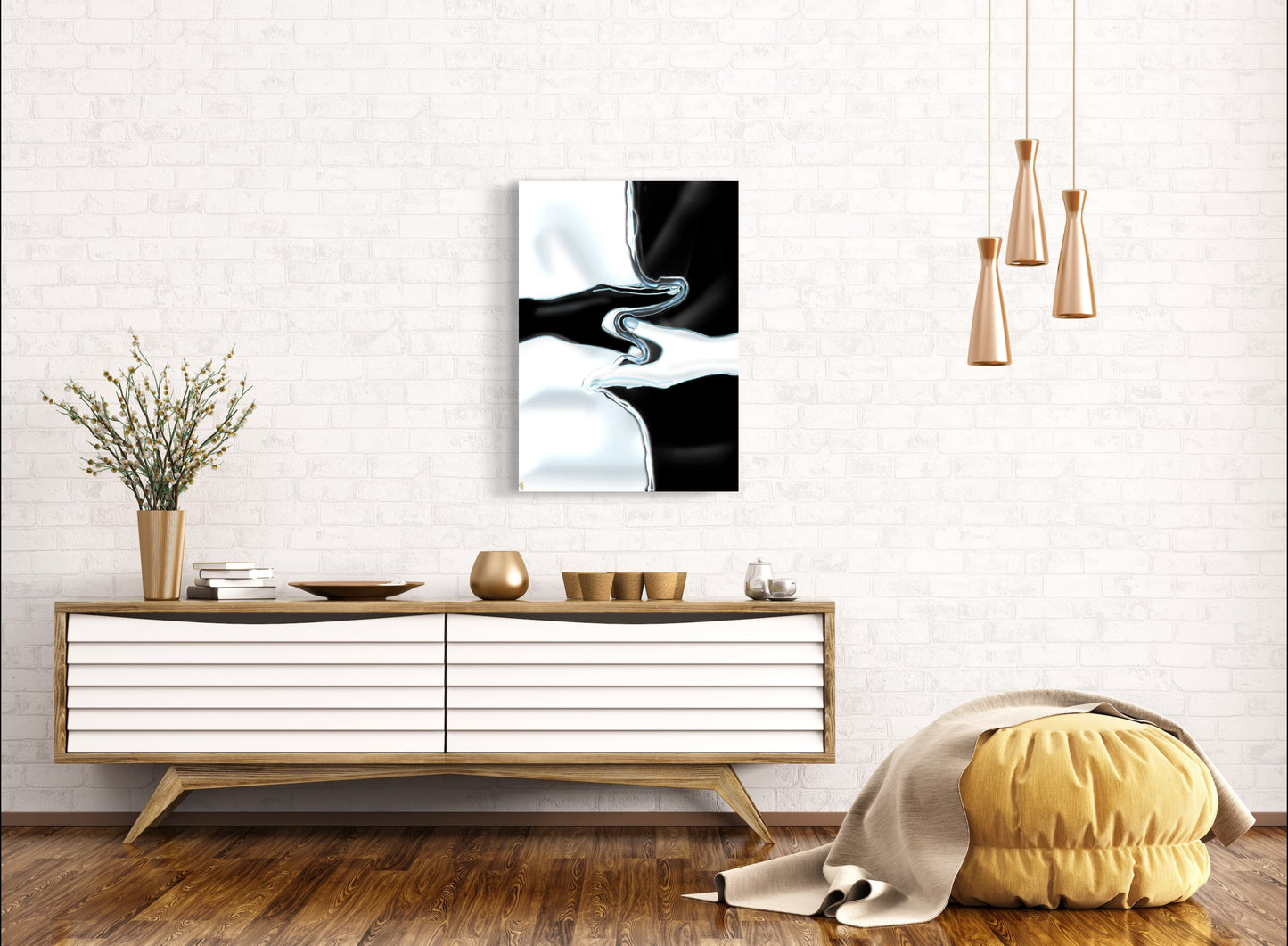 Boundaries – Watery Barrier Limited Edition Art Print In Sizes A3-A1