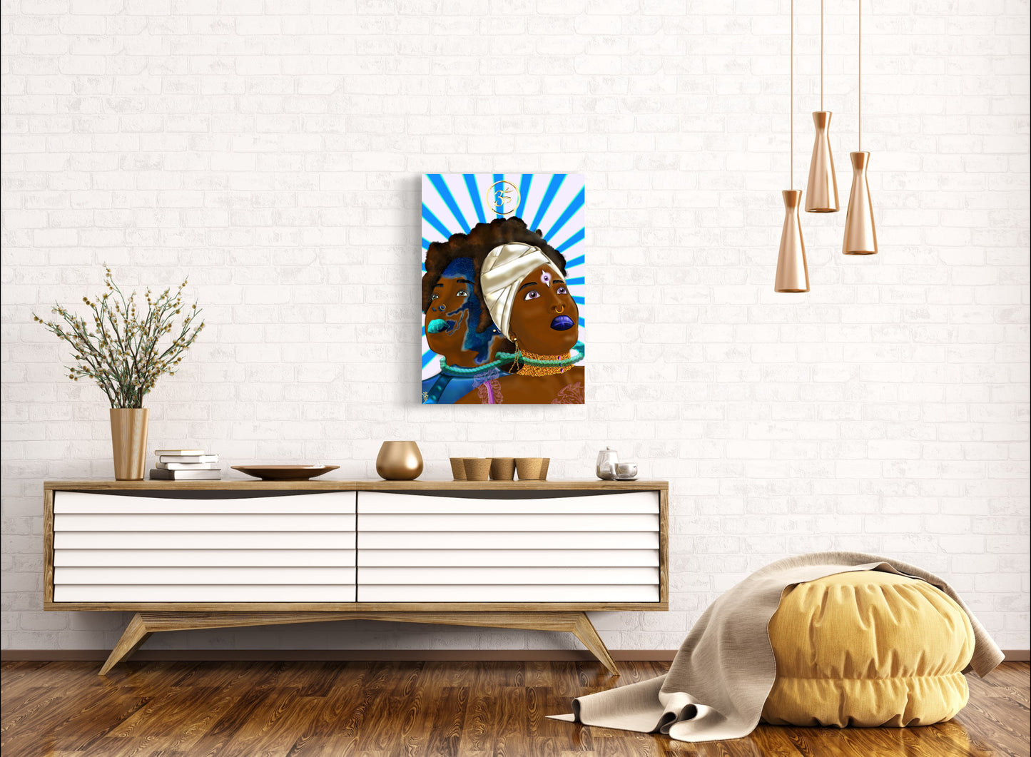 Legacy Eternal - Blue - Limited Edition Art Print In Sizes A3-A1