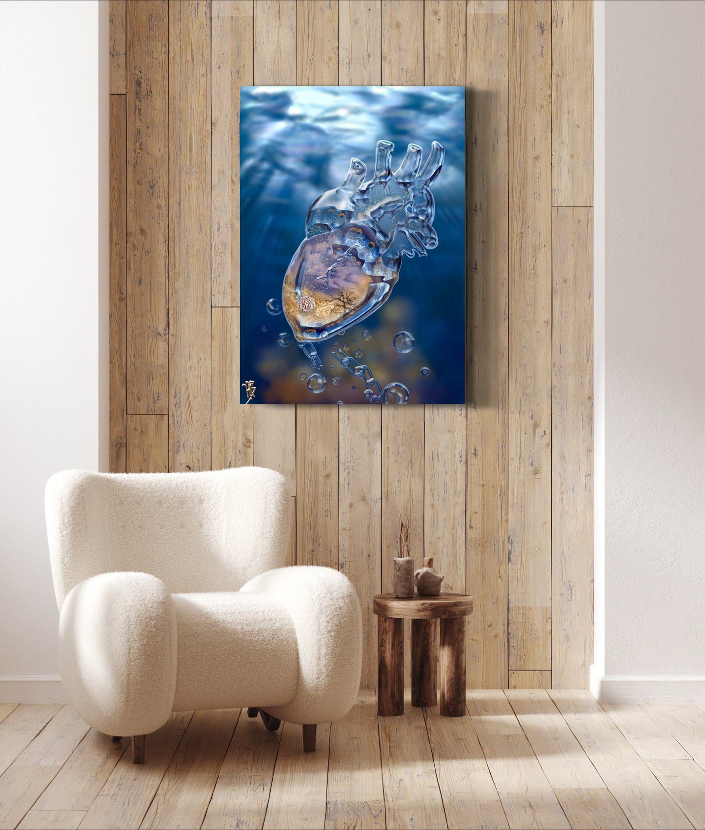 Drought - Rare Limited Edition Art A1 Stretched Cotton Canvas Print