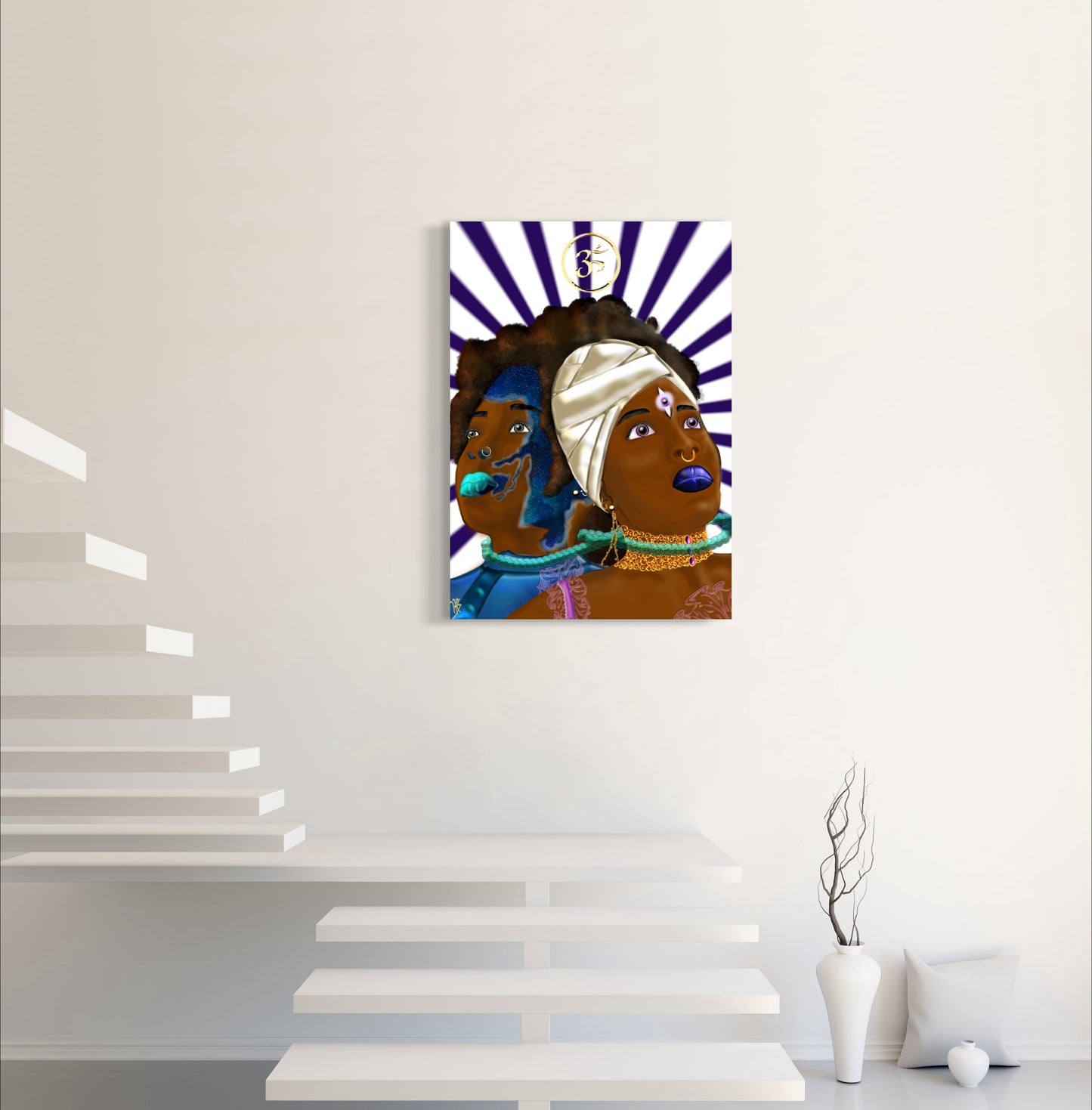 Legacy Eternal - Indigo - Limited Edition Art Print In Sizes A3-A1