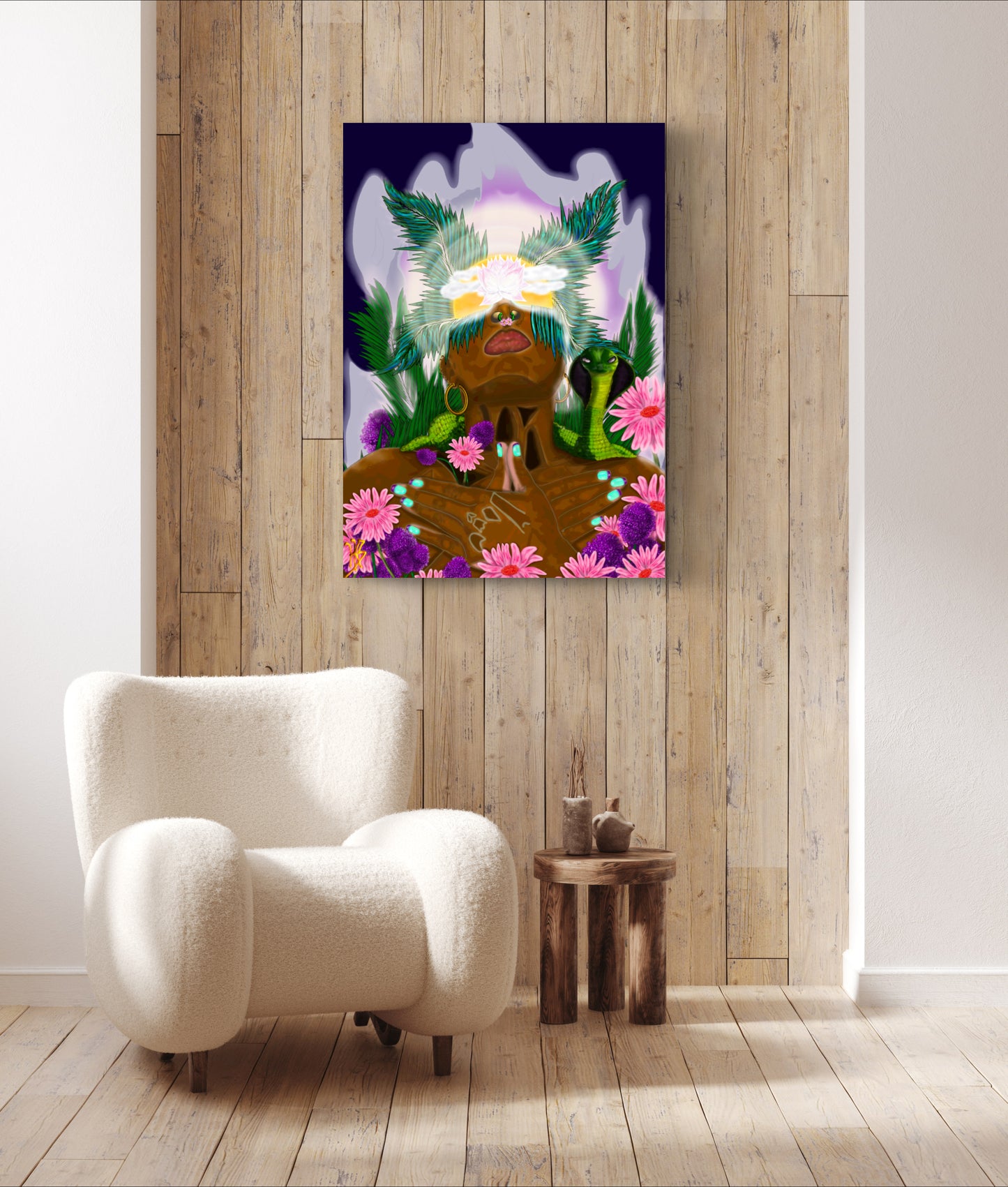 Rise - Before The Dawn - Only One, Special Limited Edition Art A1 Stretched Cotton Canvas Print