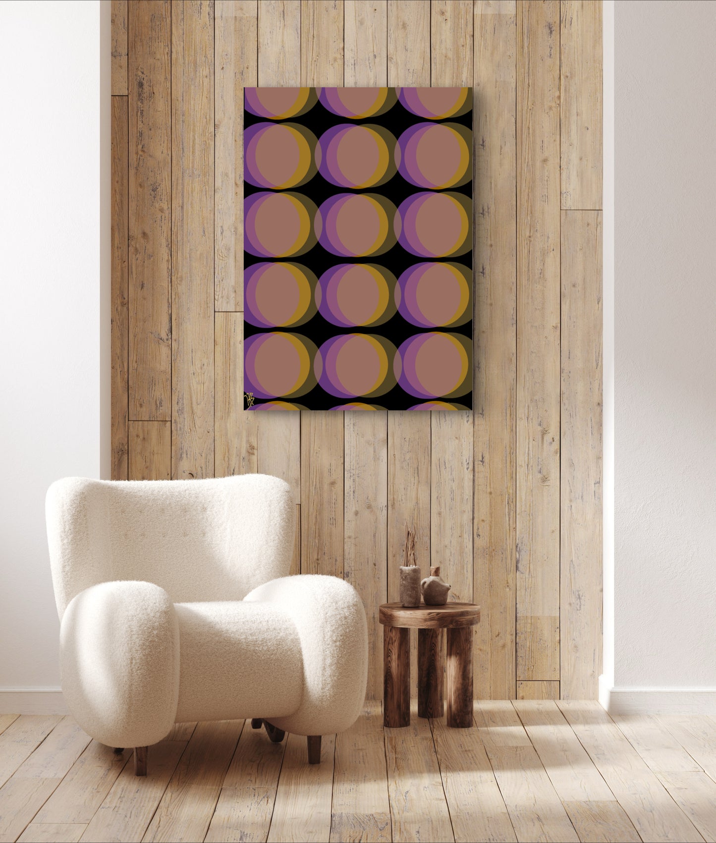 Phases - Lunar Eclipse - Limited Edition Art Print In Sizes A2-A1