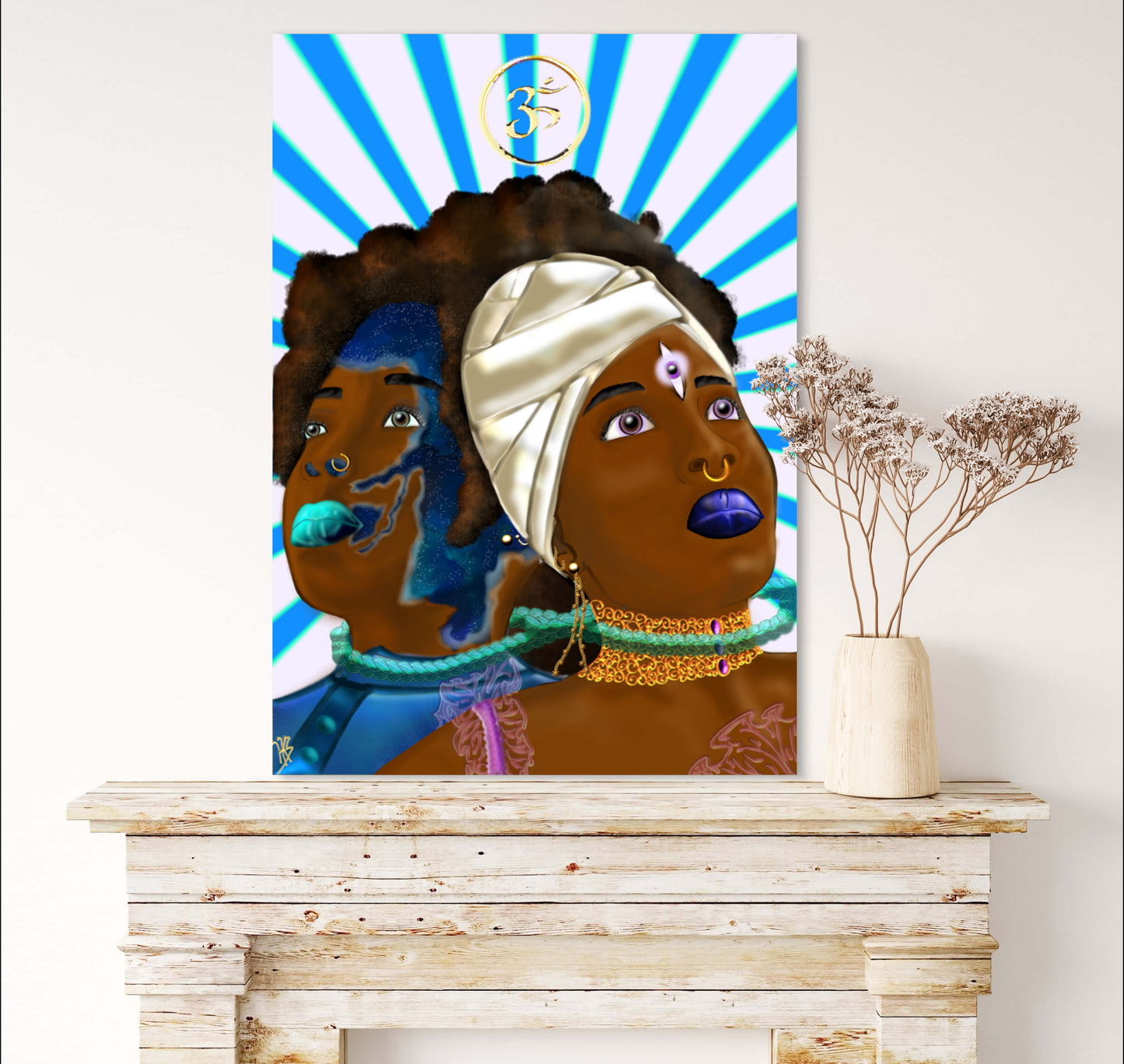 Legacy Eternal - Blue - Limited Edition Art Print In Sizes A3-A1