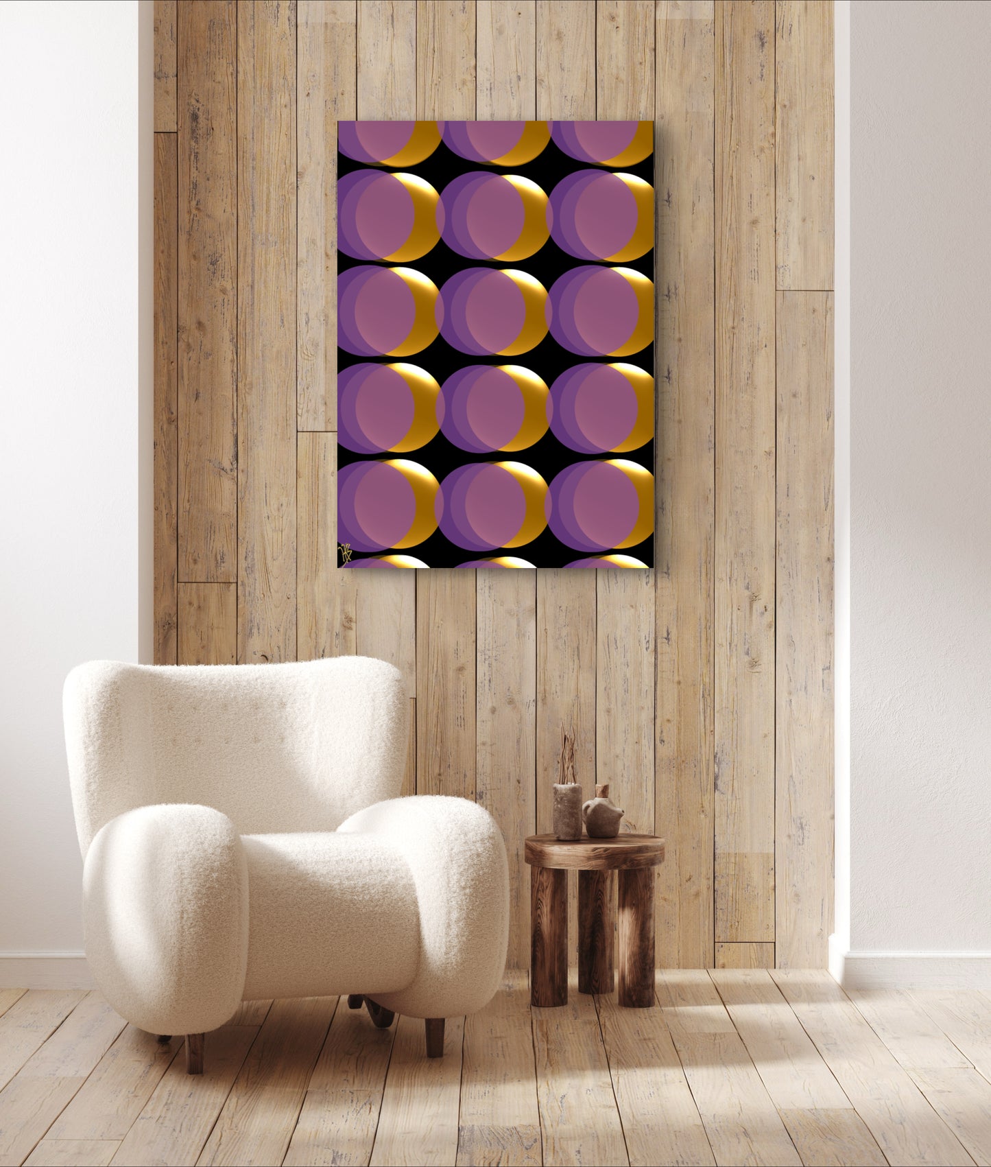 Phases - Crescent Moon - Limited Edition Art Print In Sizes A2-A1