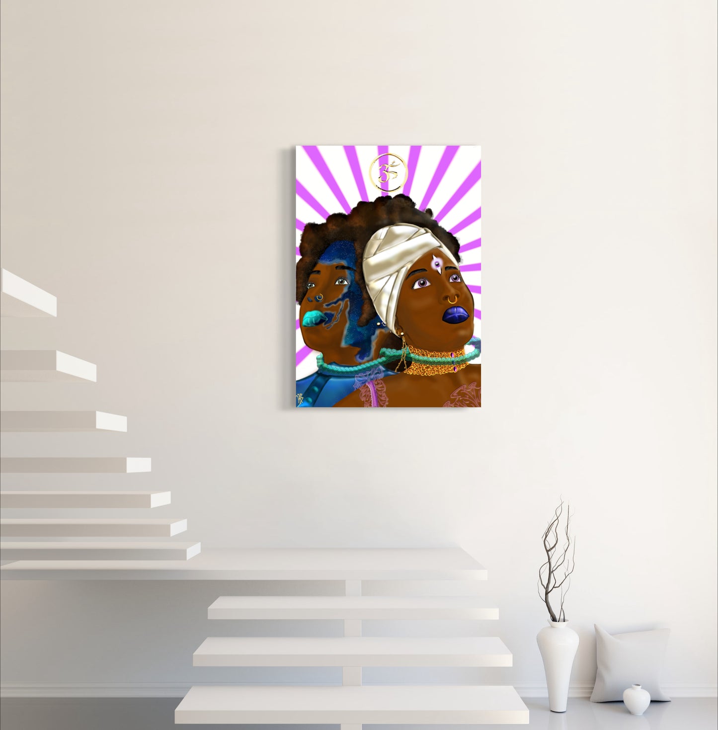 Legacy Eternal - Magenta - Limited Edition Art Print In Sizes A3-A1