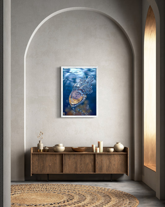 Drought - Rare Limited Edition Art A1 Cotton Paper Print With Frame