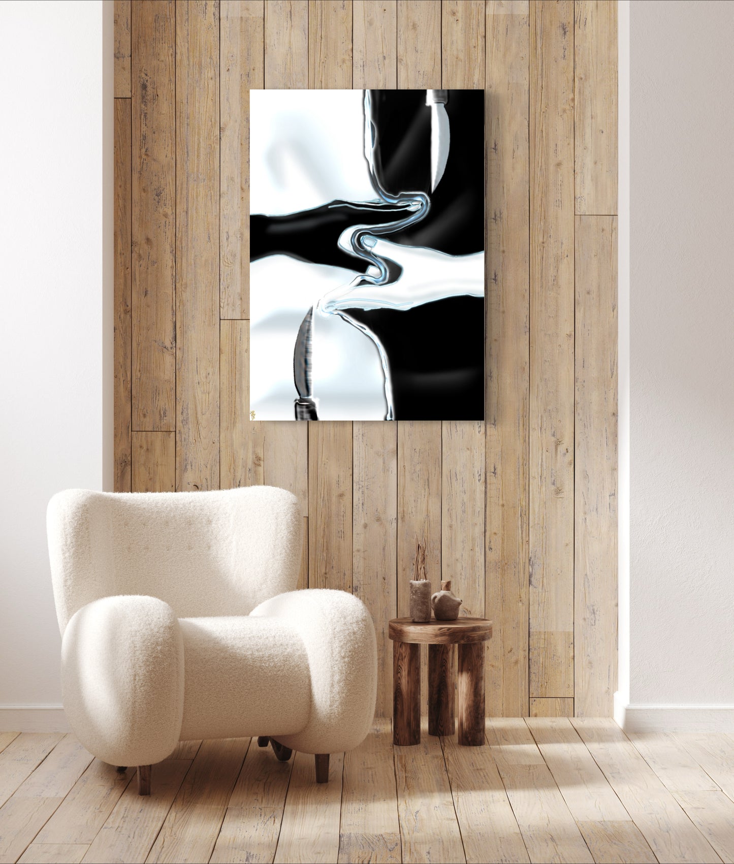 Boundaries – Breached Watery Barrier Limited Edition Art Print In Sizes A3-A1