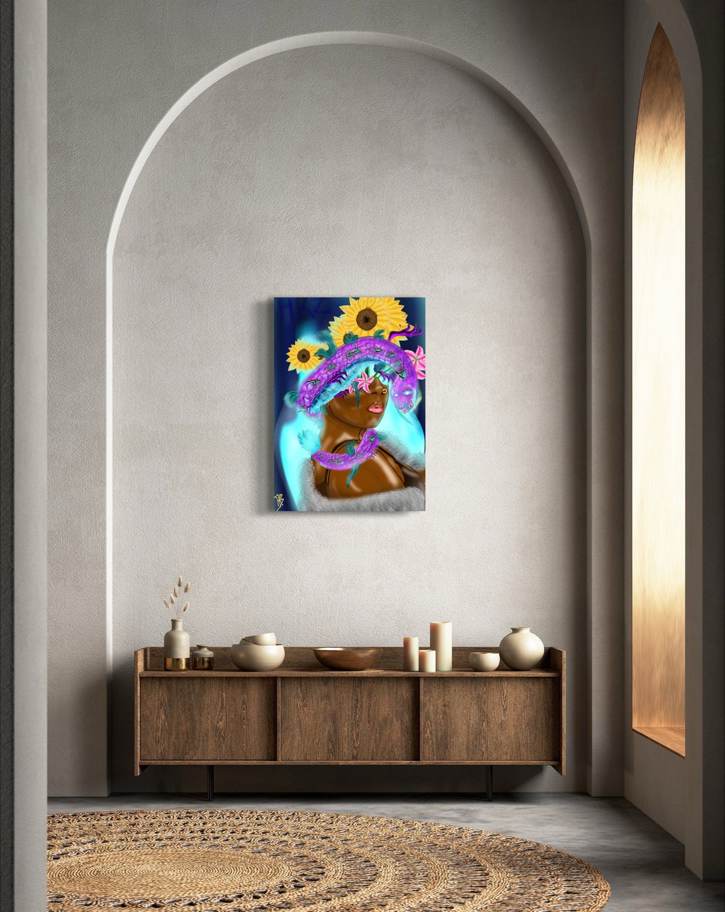 Bloom: A Self-Portrait - Limited Edition Art Print In Sizes A3-A1