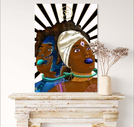 Legacy Eternal - Black - Limited Edition Art Print In Sizes A3-A1