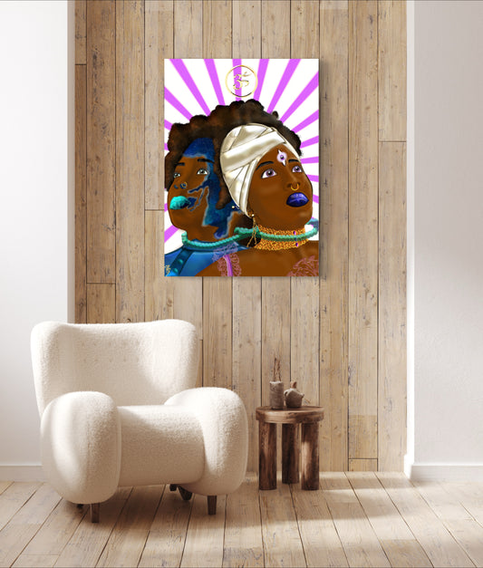 Legacy Eternal - Magenta - Limited Edition Art Print In Sizes A3-A1