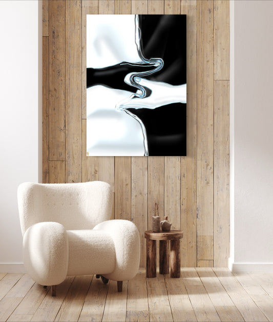 Boundaries – Watery Barrier Limited Edition Art Print In Sizes A3-A1