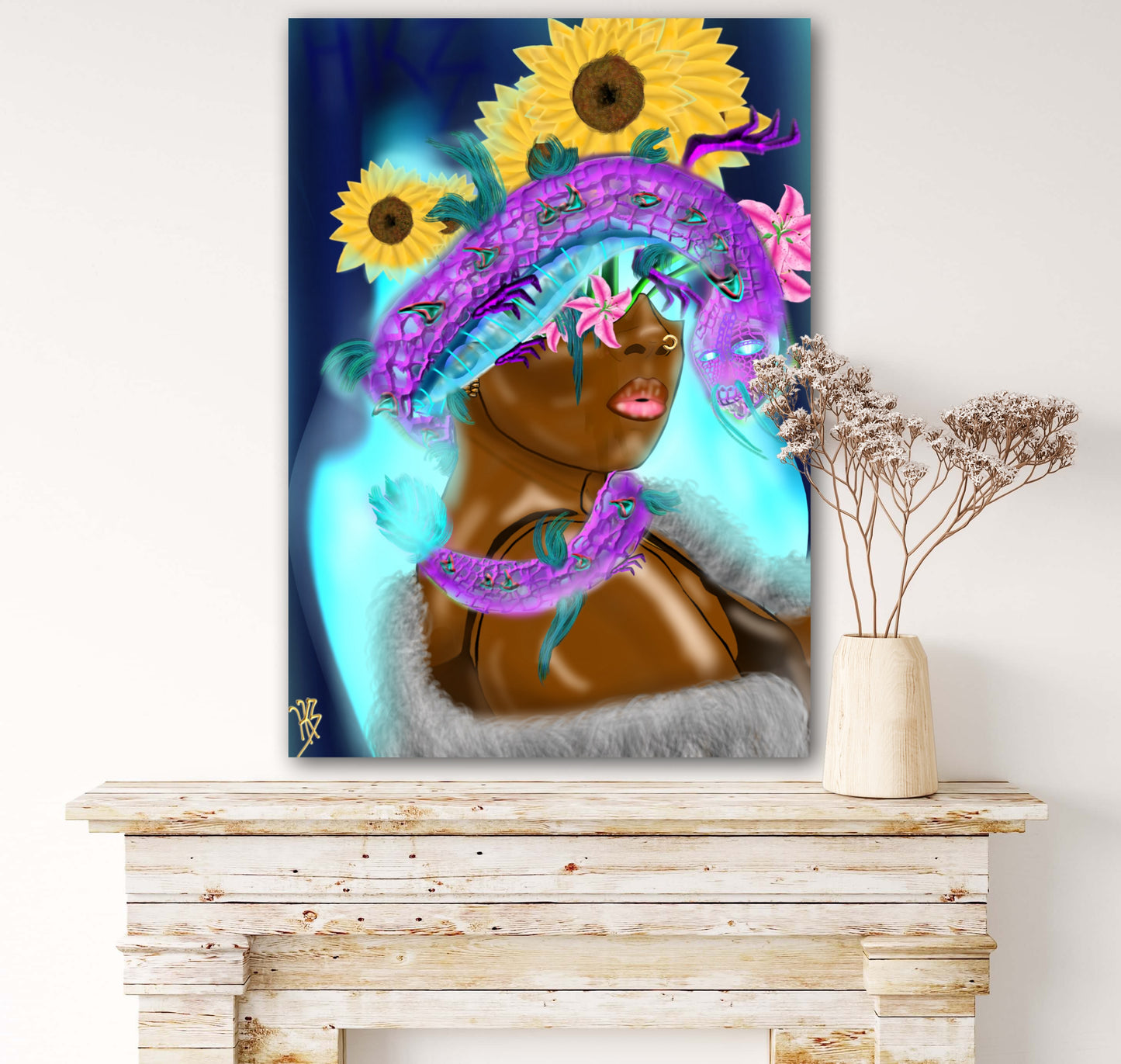 Bloom: A Self-Portrait - Limited Edition Art Print In Sizes A3-A1