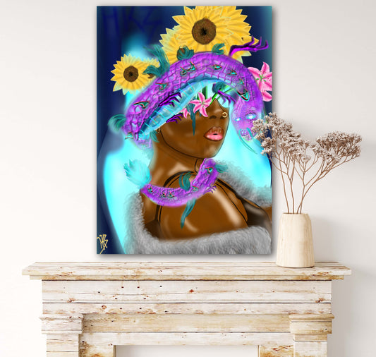 Bloom: A Self-Portrait - Limited Edition Art Print In Sizes A3-A1