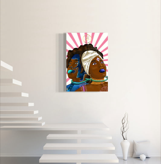 Legacy Eternal - Pink - Limited Edition Art Print In Sizes A3-A1
