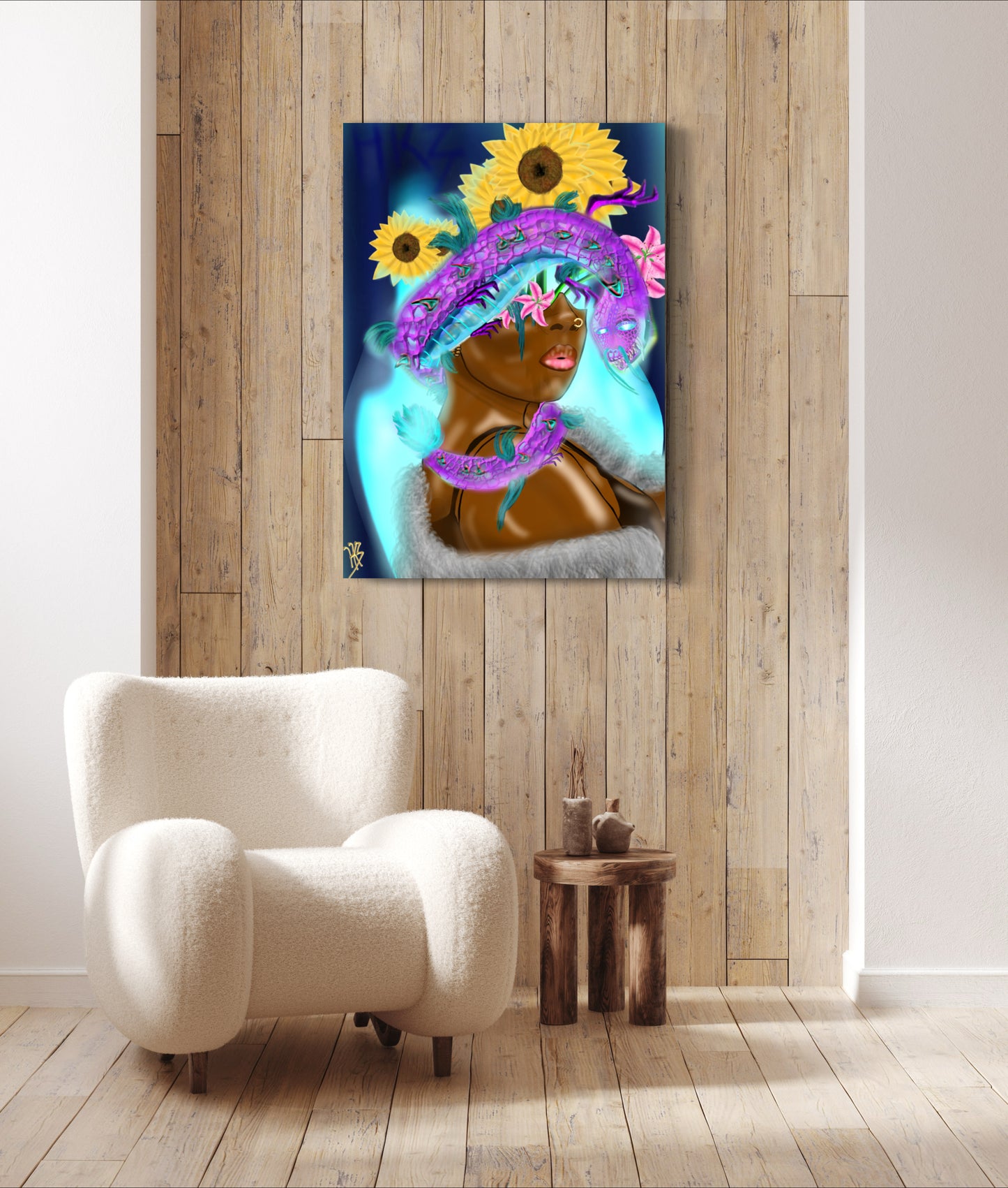 Bloom: A Self-Portrait - Limited Edition Art Print In Sizes A3-A1