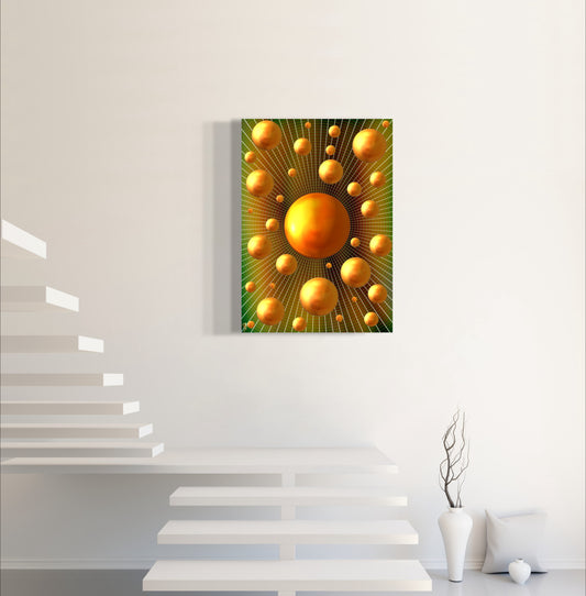 Serenity Spheres - Deep Vortex Limited Edition Art Print In Sizes A3-A1