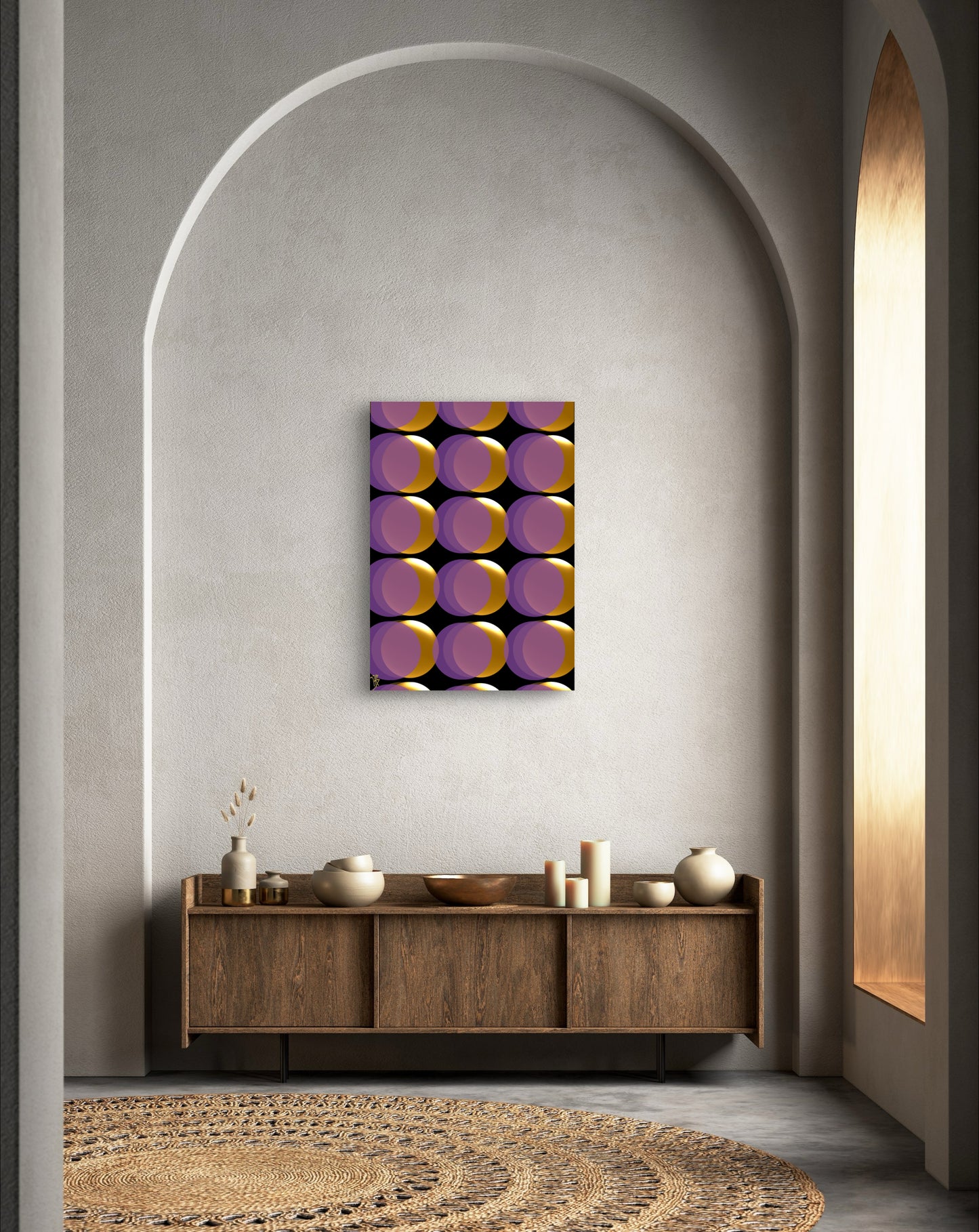 Phases - Crescent Moon - Limited Edition Art Print In Sizes A2-A1
