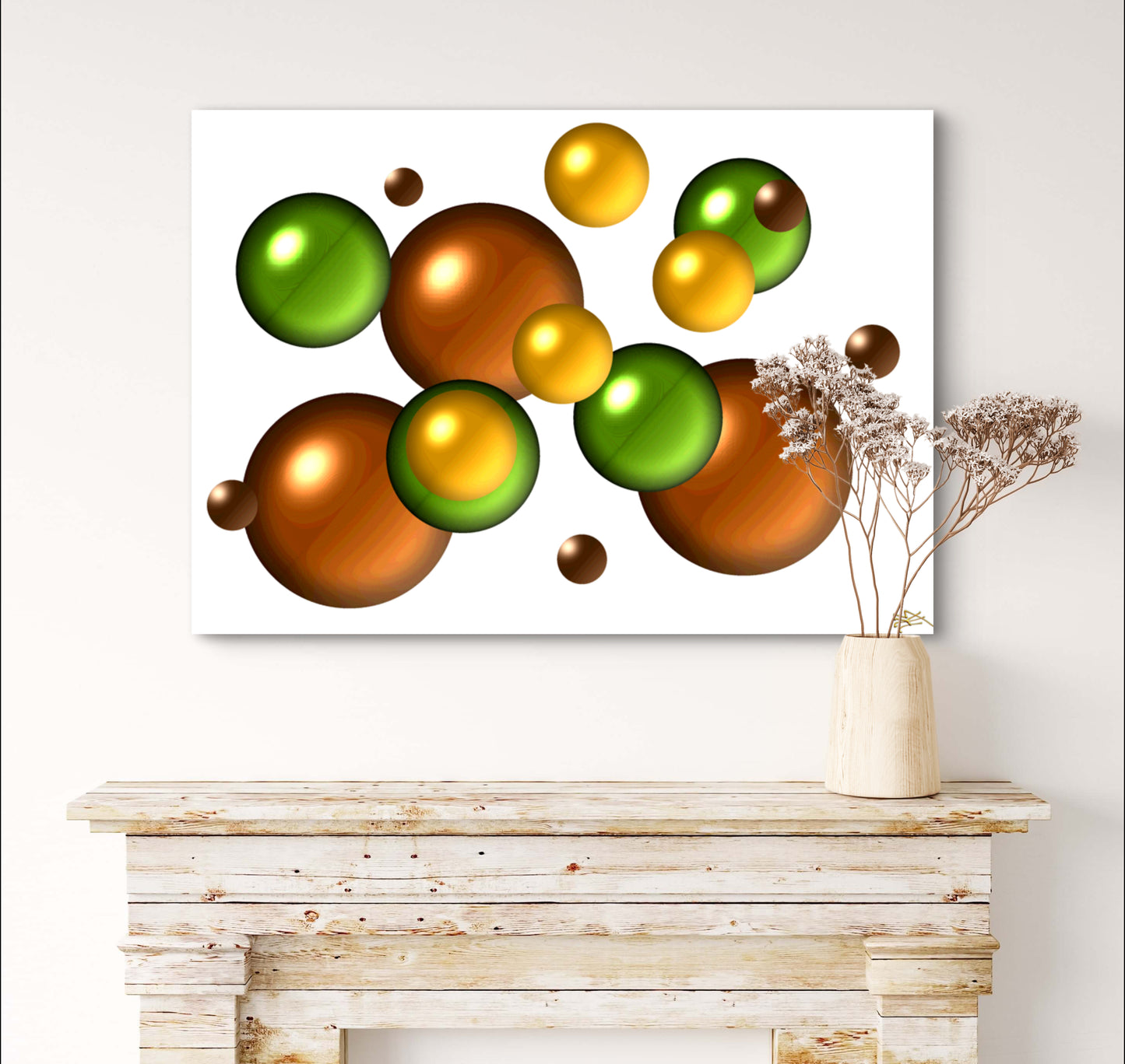 Autumnal Marbles: Early & Late Fall - Limited Edition Art Print In Sizes A2-A1