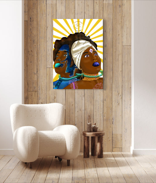 Legacy Eternal - Gold - Limited Edition Art Print In Sizes A3-A1