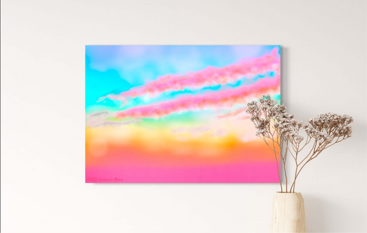 Sunset - Radiant & Pastel Open Collection Art Prints - A3