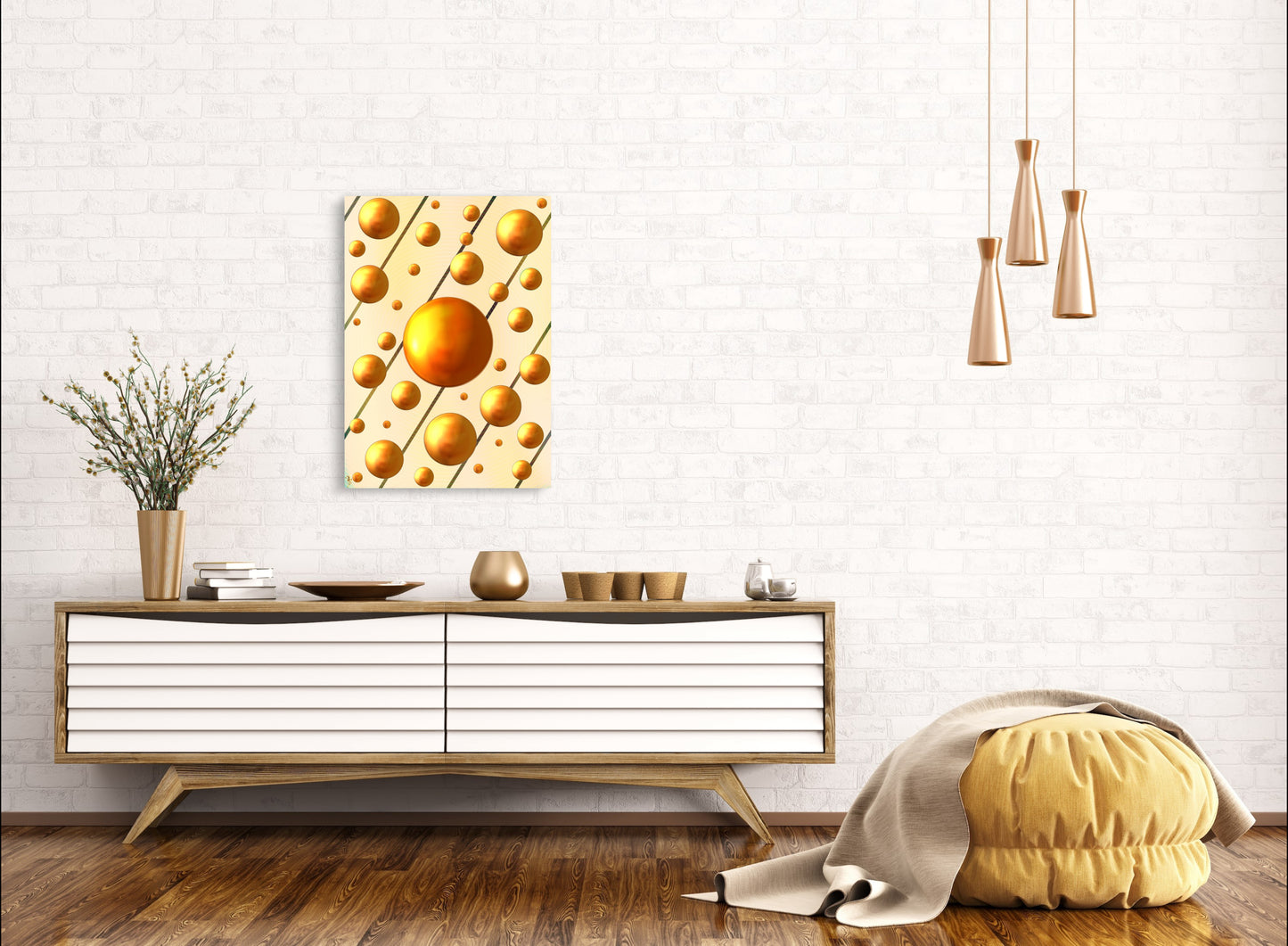 Serenity Spheres - Cross Dimension Limited Edition Art Print In Sizes A3-A1