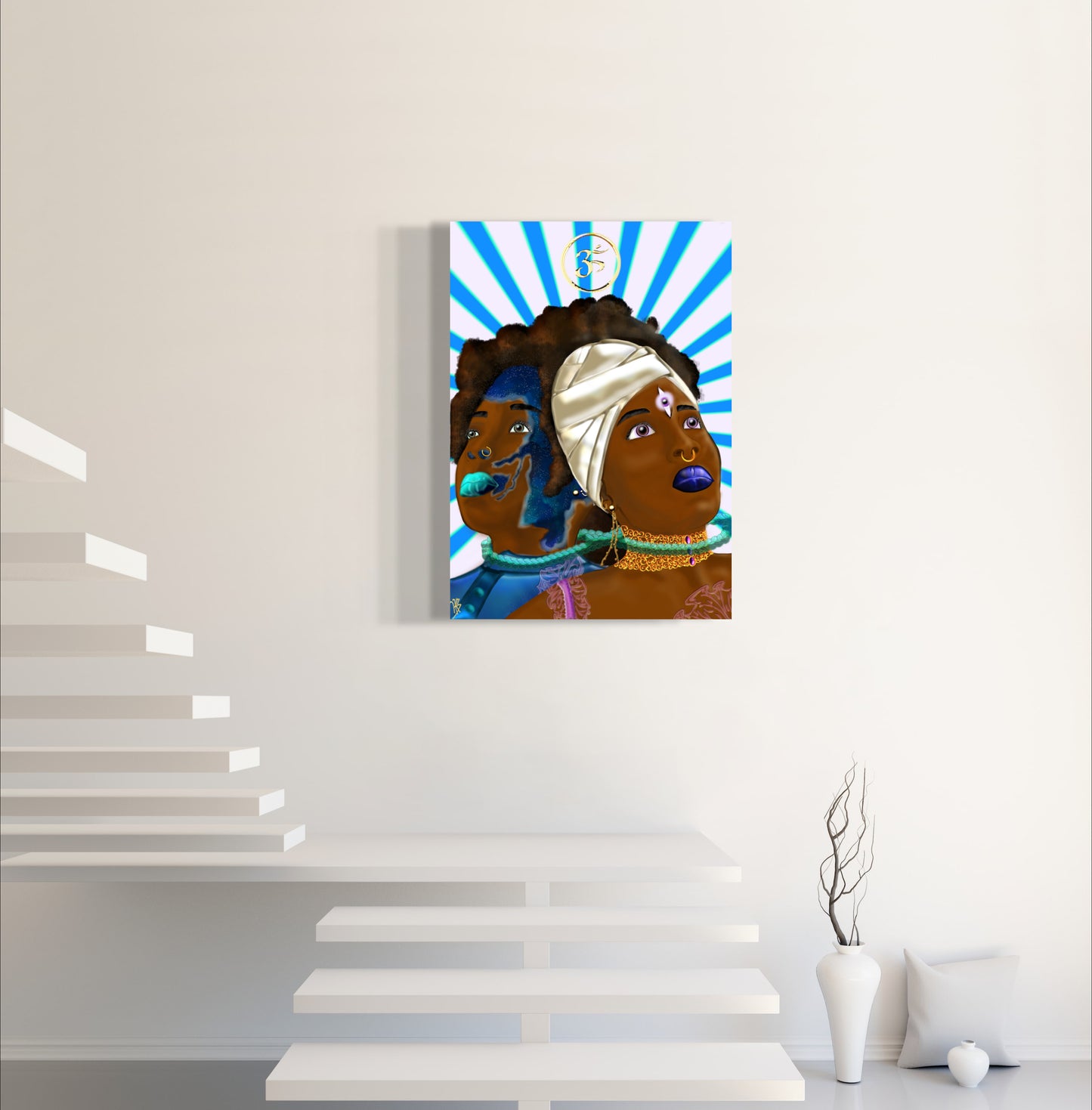 Legacy Eternal - Blue - Limited Edition Art Print In Sizes A3-A1