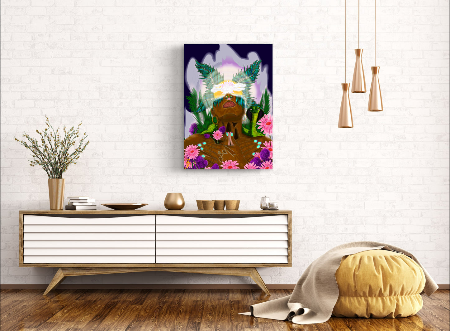 Rise - Before The Dawn - Only One, Special Limited Edition Art A1 Stretched Cotton Canvas Print
