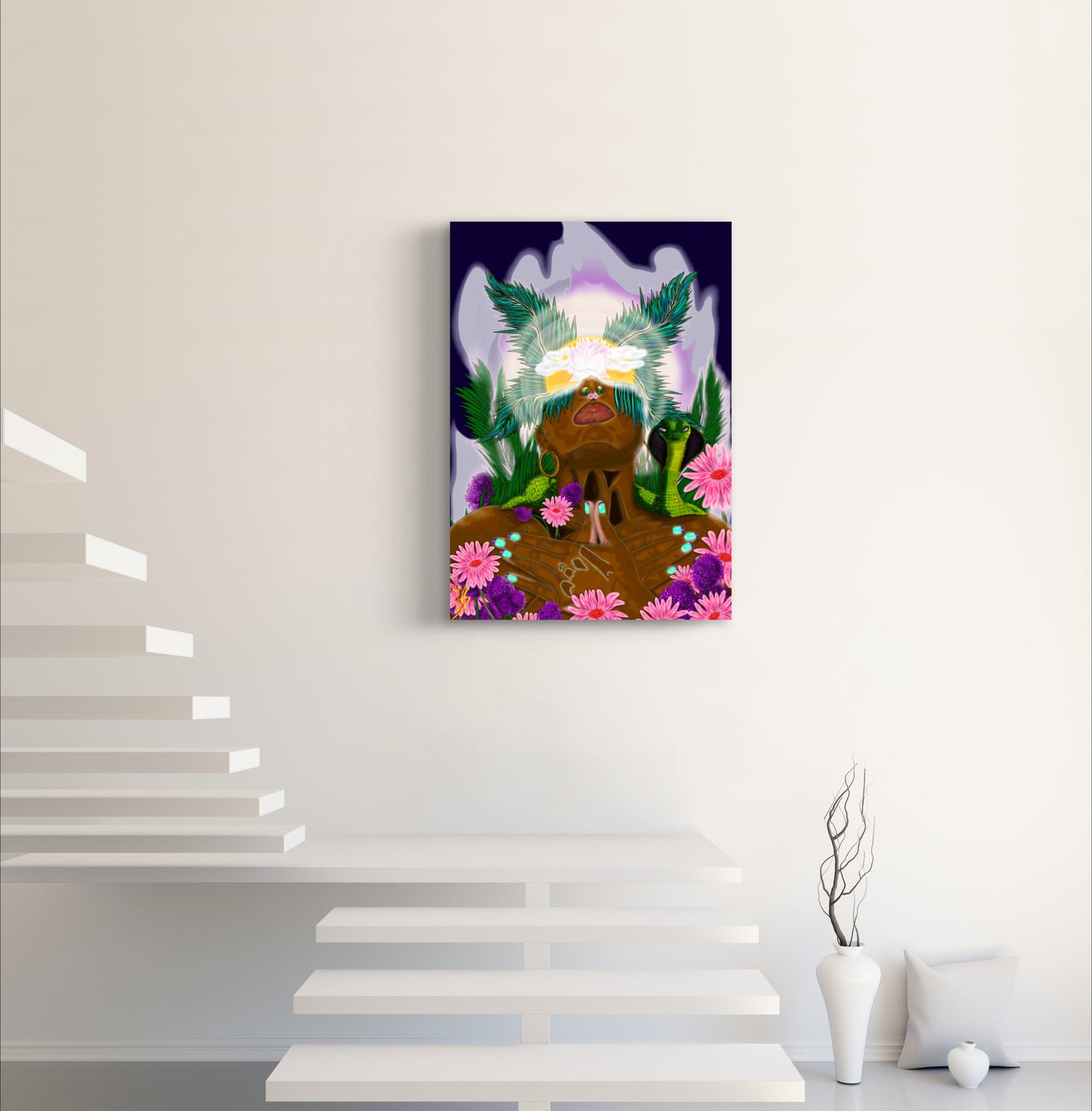 Rise - Before The Dawn - Only One, Special Limited Edition Art A1 Stretched Cotton Canvas Print