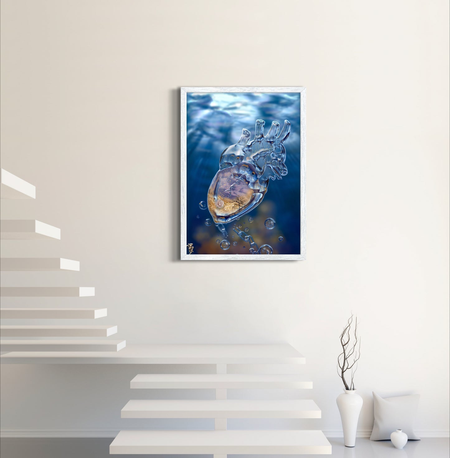 Drought - Rare Limited Edition Art A1 Cotton Paper Print With Frame