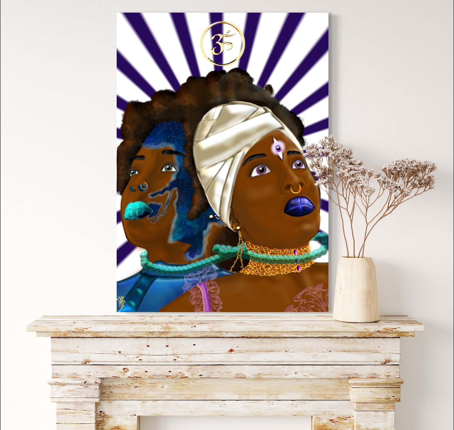 Legacy Eternal - Indigo - Limited Edition Art Print In Sizes A3-A1
